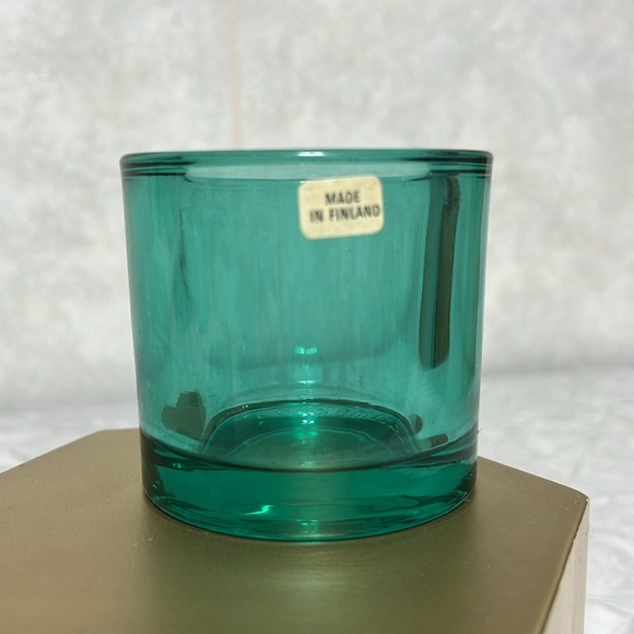 Set of 2 Marimekko votives made in Finland - Picture 8 of 13